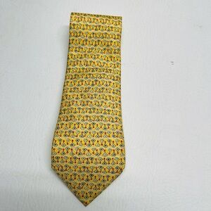 Hermes Paris silk Tie